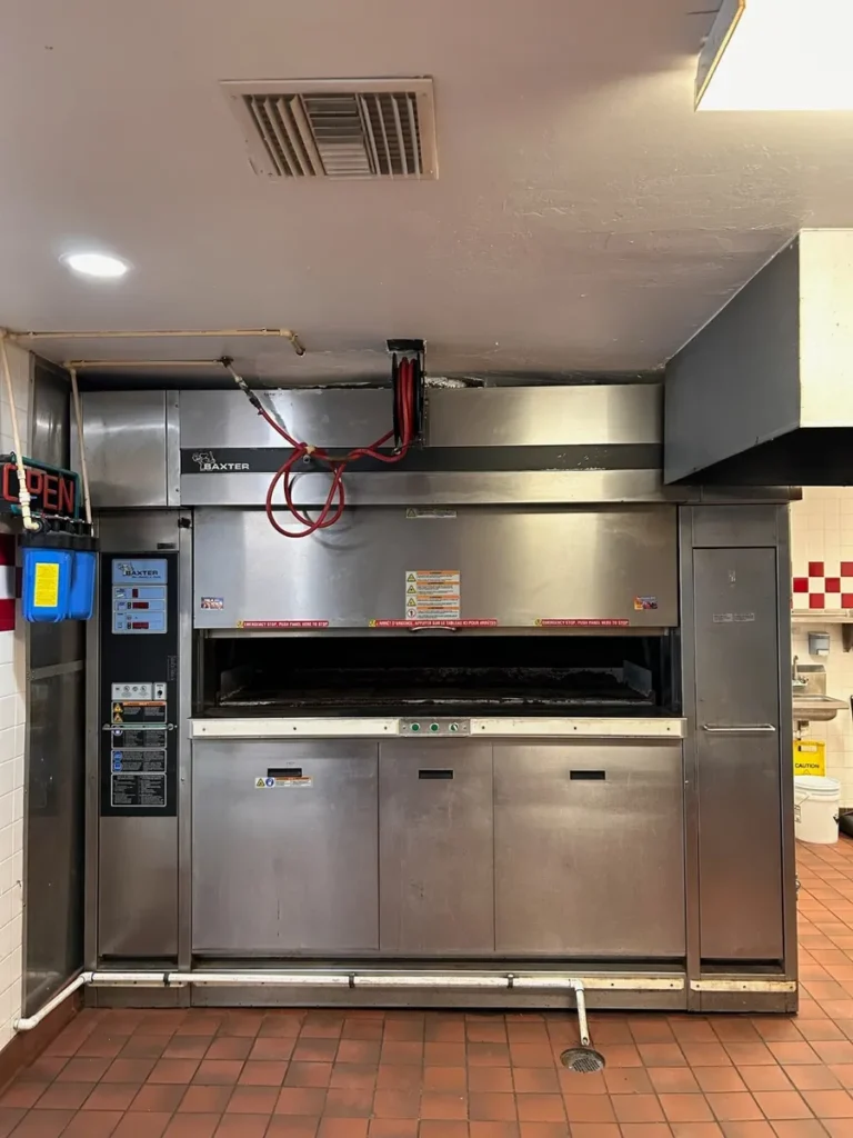 Baxter 24 pan revolving tray oven OV851G Natural gas