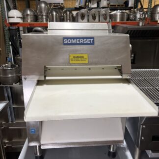 Somerset CDR-1550 double pass pizza dough sheeter 15" belt