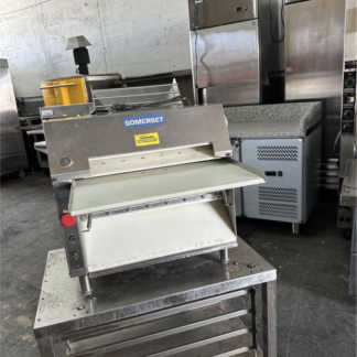 Somerset CDR-2000 double pass pizza dough sheeter 20" belt